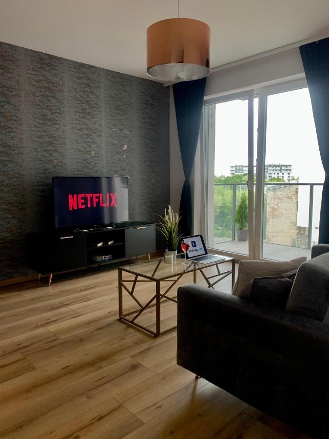 Apartament Drewnowska Przy Manufakturze Łódź Buitenkant foto